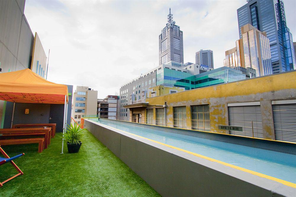 Adelphi Hotel Melbourne Exterior foto The rooftop of the Melbourne Museum